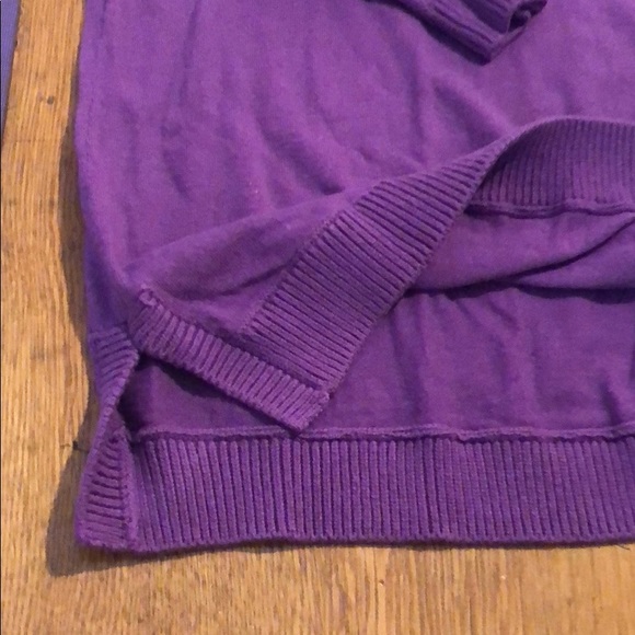 Gap- soft purple crew sweater - Picture 8 of 8